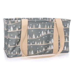 Medium Utility Tote - Snowy Slopes